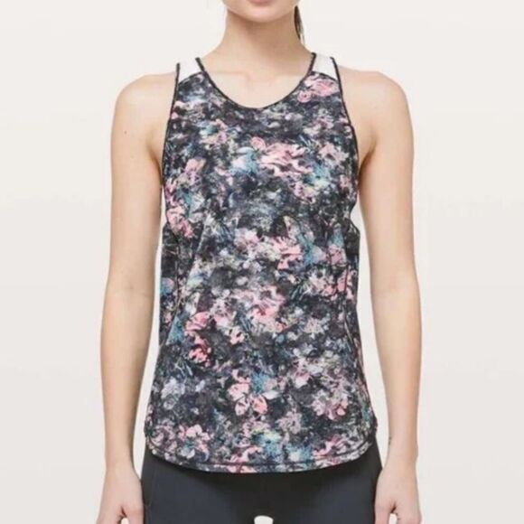 Lululemon Dappled Daze Multi Sculpt Tank II Size 2 - Picture 1 of 9